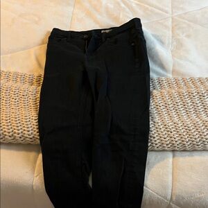 Topshop Black Jamie Moto Skinny Pants